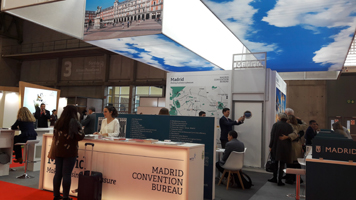 Madrid strengthens its image at the IBTM WORLD fair in Barcelona