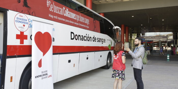El congreso EHA 2024 estrena campaña de donación de sangre